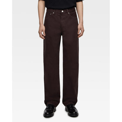 MOMOTARO JEANS MMJE6400 #400 WIDE - ONIGURUMI DYED BROWN