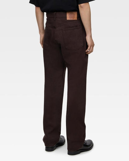 MOMOTARO JEANS MMJE6400 #400 WIDE - ONIGURUMI DYED BROWN