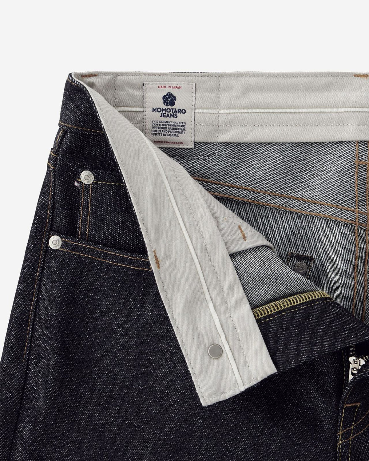 Momotaro Jeans MMJZ0102 #100 SILK STRAIGHT 15oz ZIPPER FLY