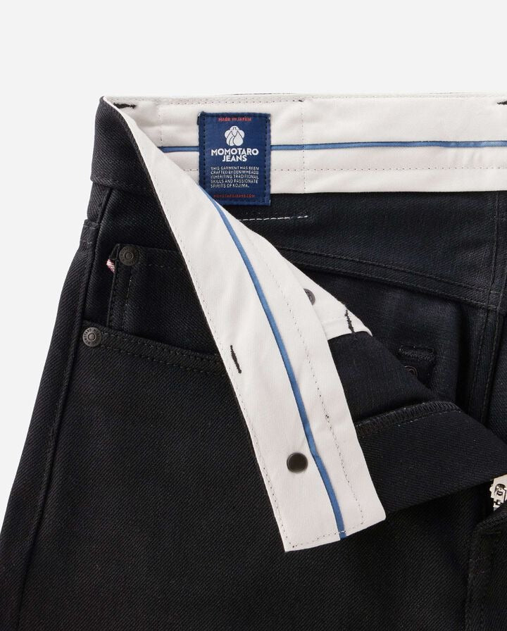 Momotaro MMJZ1300 14.7oz #300 "STANDARD" Slim Jeans Black