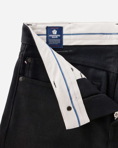 Momotaro MMJZ1400 14.7oz #400 "STANDARD" Wide Jeans Black