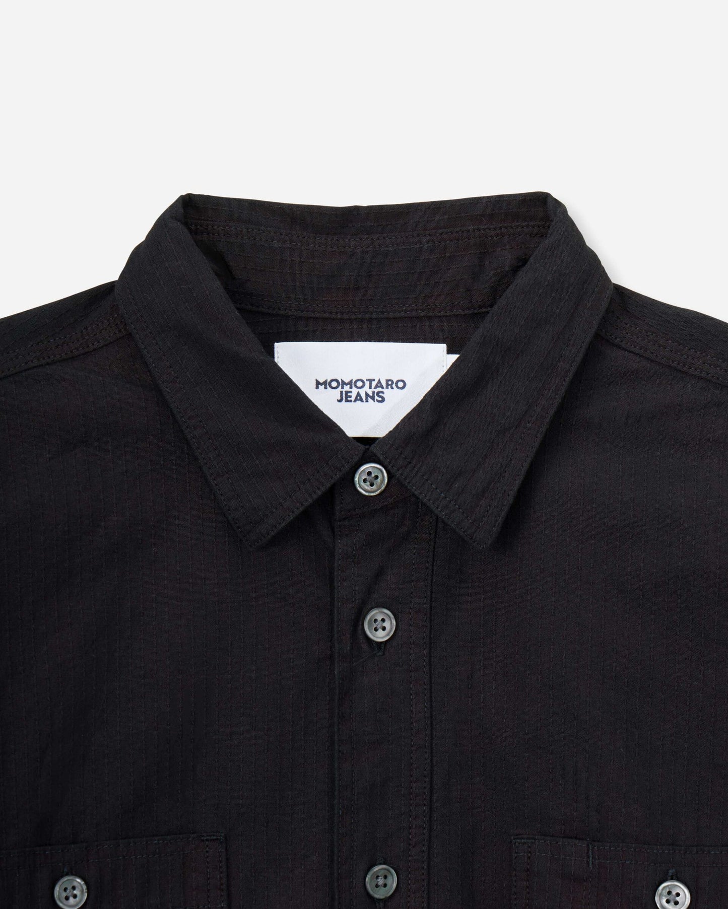 Momotaro Jeans MMLS6005 ID SASHIKO L/S SHIRT