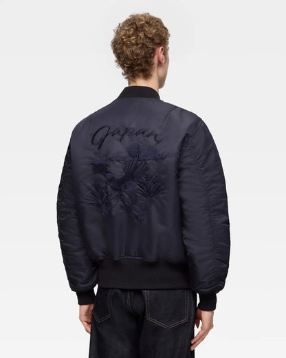 Momotaro MMOT6311 Navy EMBROIDERY MA-1