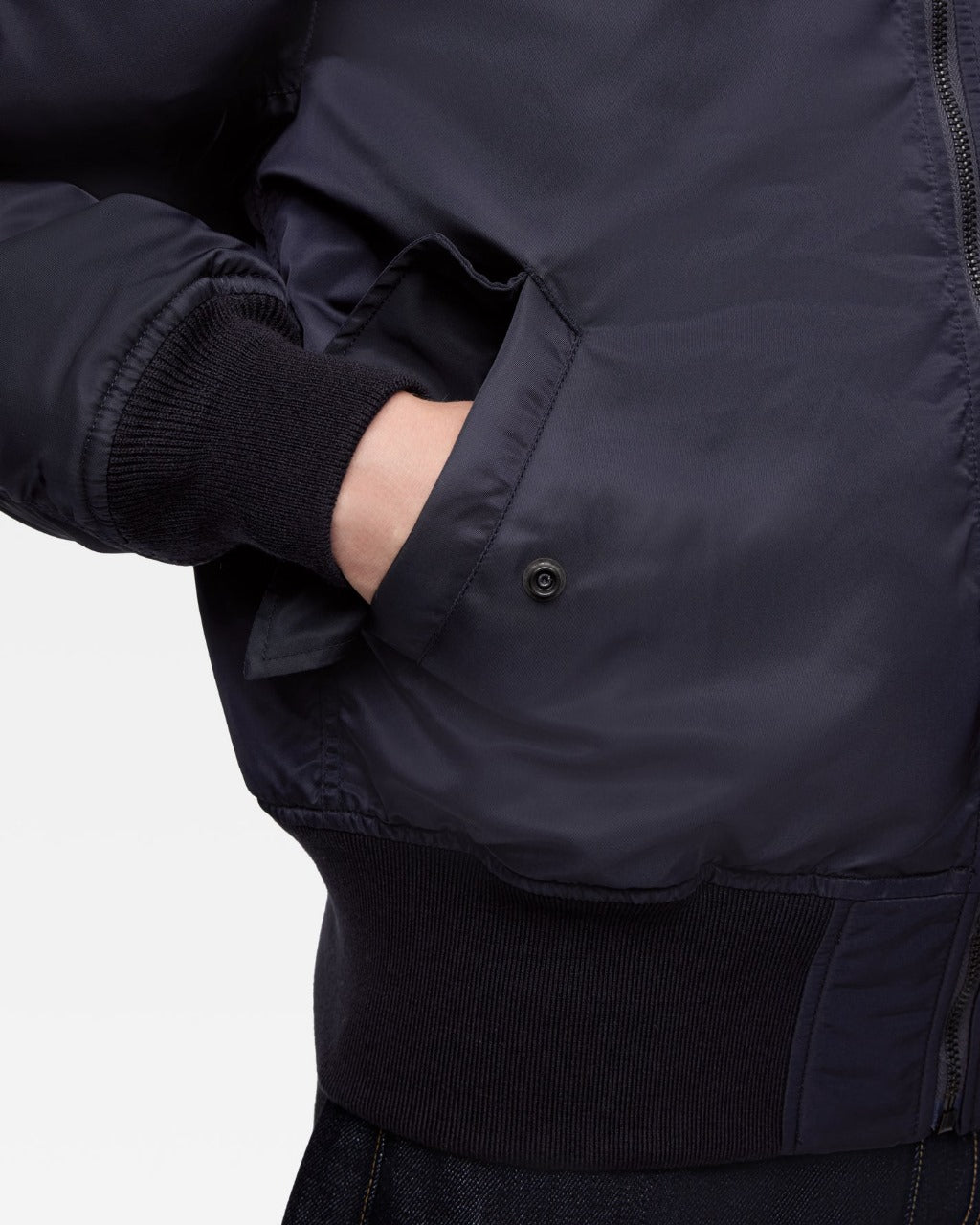 Momotaro MMOT6311 Navy EMBROIDERY MA-1