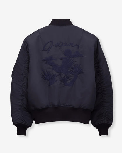 Momotaro MMOT6311 Navy EMBROIDERY MA-1