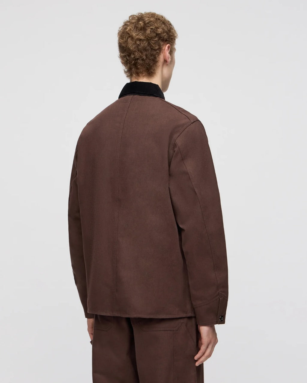 Momotaro MMOT6312 BRN DUCK COVERALL