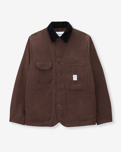 Momotaro MMOT6312 BRN DUCK COVERALL