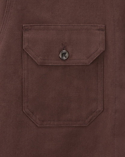 Momotaro MMOT6312 BRN DUCK COVERALL