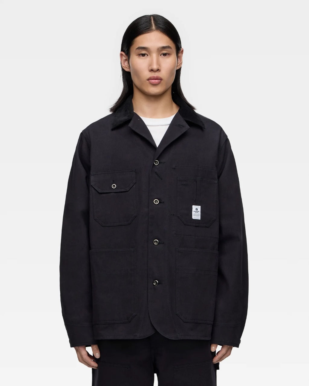 Momotaro MMOT6312 Navy DUCK COVERALL