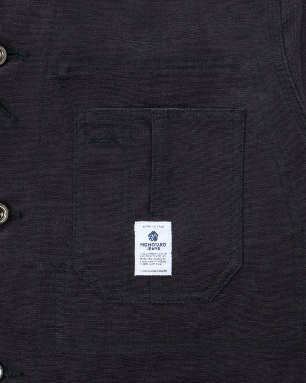 Momotaro MMOT6312 Navy DUCK COVERALL