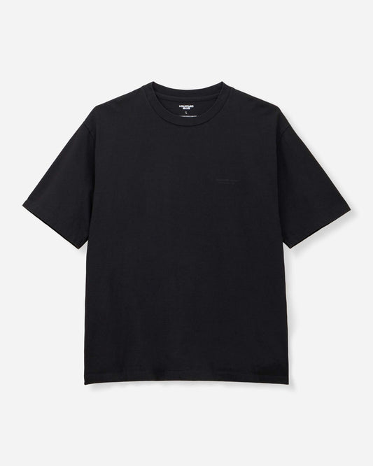 Momotaro Jeans MMTS6024 BLK ZIMBABWE COTTON S/S TEE - GHOST SHIP