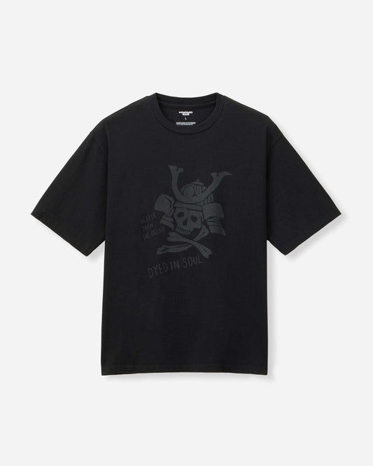 Momotaro Jeans MMTS6025 NAY ZIMBABWE COTTON S/S TEE- SKULL