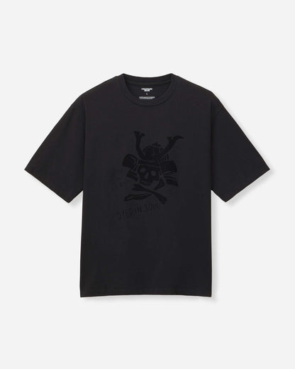 Momotaro Jeans MMTS6025 BLK ZIMBABWE COTTON S/S TEE- SKULL
