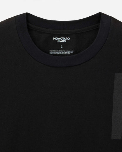 Momotaro MMTS6027 BLK ZIMBABWE COTTON S/S TEE - MOMOTARO