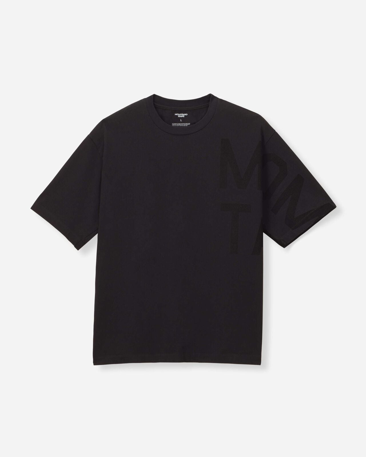 Momotaro Jeans MMTS6027 NAY ZIMBABWE COTTON S/S TEE