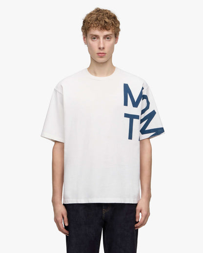 Momotaro Jeans MMTS6027 WHT ZIMBABWE COTTON S/S TEE - MOMOTARO