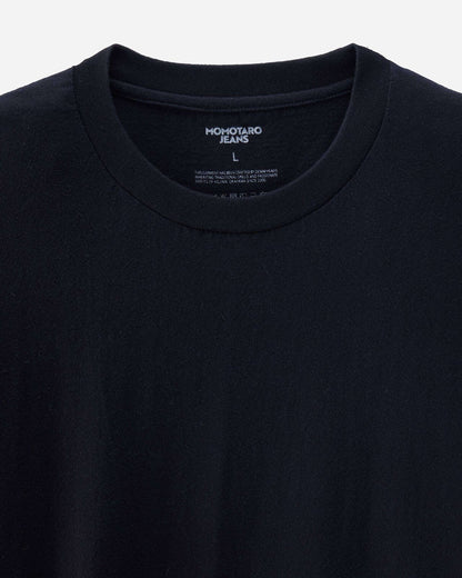 Momotaro Jeans MMTS6031 ROUND BODY TEE WHITE | BLACK