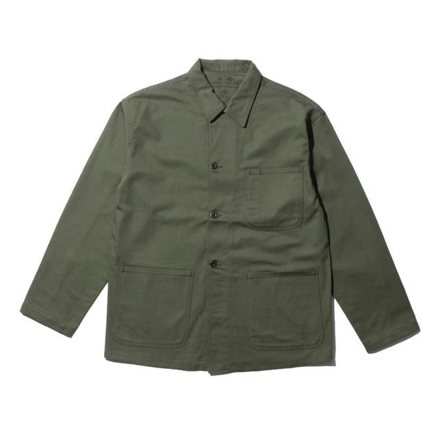 The Real Mccoys MP22012 150 Olive Jacket Utility N-3