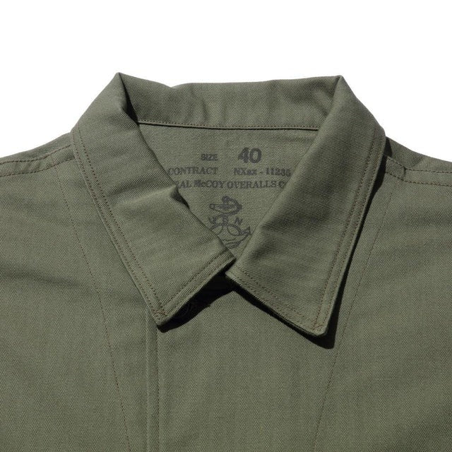 The Real Mccoys MP22012 150 Olive Jacket Utility N-3