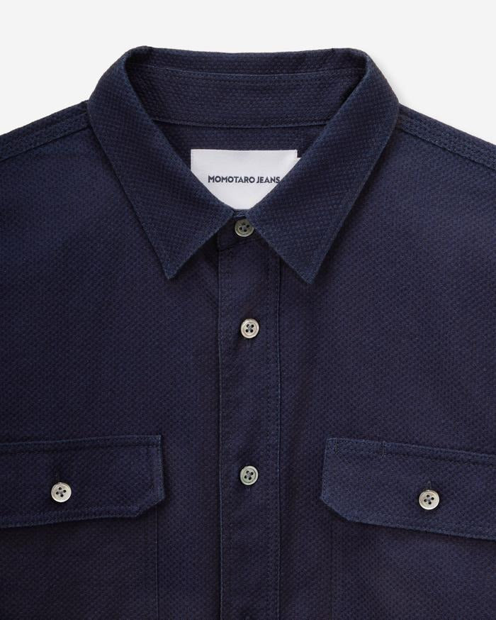 MOMOTARO JEANS MXLS1039 Sashiko CPO Shirt