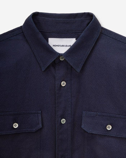 MOMOTARO JEANS MXLS1039 Sashiko CPO Shirt