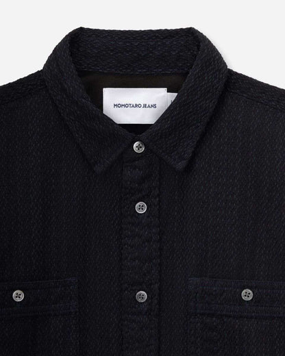 Momotaro MXLS1040 ID SASHIKO WORK SHIRT