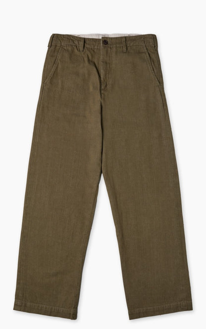 Momotaro Selvage Green Denim Pants MXPT1016 OD