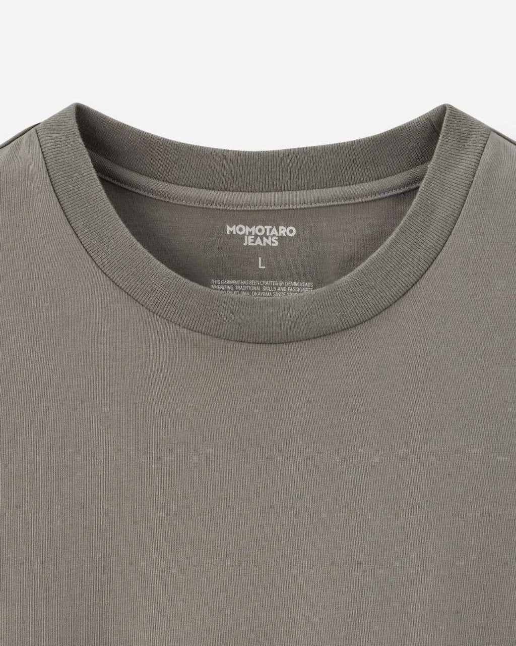 Momotaro Jeans Heavy Ounce S/S Tee MXTS1031 Grey