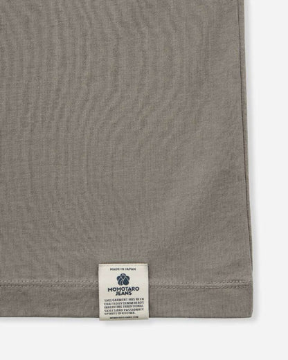 Momotaro Jeans Heavy Ounce S/S Tee MXTS1031 Grey