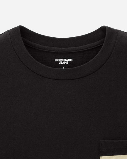 Momotaro MXTS1041 Heavy Ounce S/S Pocket Tee BLK