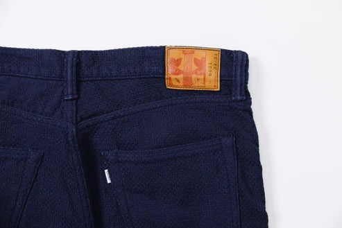 Omoto Denim 0621 ID 15oz ORI-SASHI SASHIKO RELAX FIT