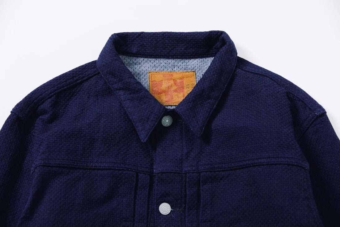 Omoto Denim 3121 ID 15oz ORI-SASHI SASHIKO TYPE 1 JACKET