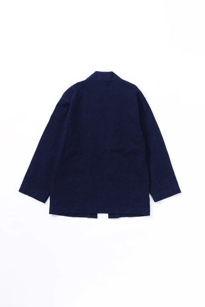 Omoto Denim 8820 ID 12oz CUBE SASHIKO DENIM HAPPI Free Size