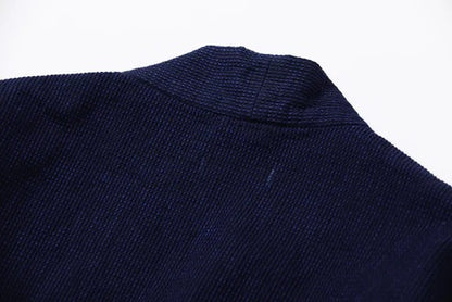 Omoto Denim 8820 ID 12oz CUBE SASHIKO DENIM HAPPI Free Size