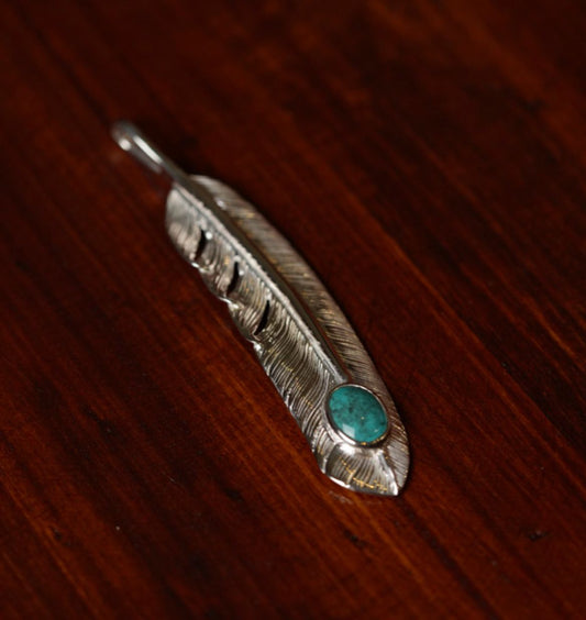 First Arrow's Silver P-003L With Turquoise (L)