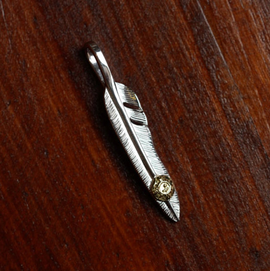First Arrow's Silver P-432R KAZEKIRI Feather With K18 (S)