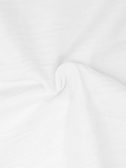 Pure Blue Japan SS-SLB-5011-WH 8oz Slub Jersey T-shirt - White