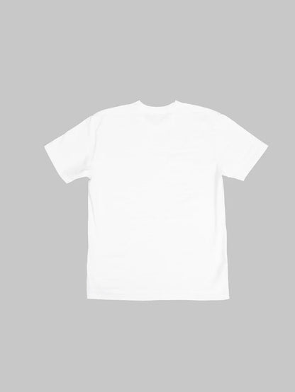 Pure Blue Japan SS-SLB-5011-WH 8oz Slub Jersey T-shirt - White