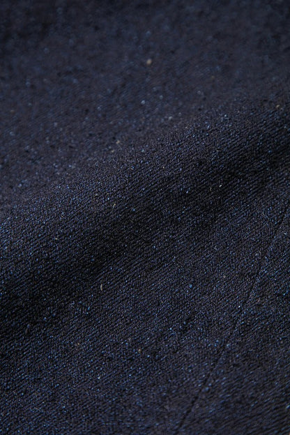 Pure Blue Japan DNP-019-IDSM Double Nep 16oz Indigo x Sumi Selvedge Jeans - Relaxed Tapered