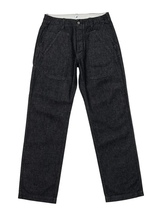 Pure Blue Japan LP-1191-D 10oz Dark Indigo Double Pocket Worker Pants