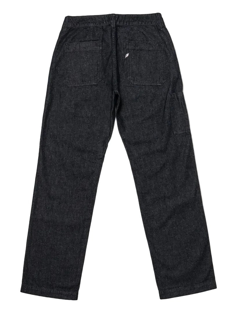 Pure Blue Japan LP-1191-D 10oz Dark Indigo Double Pocket Worker Pants