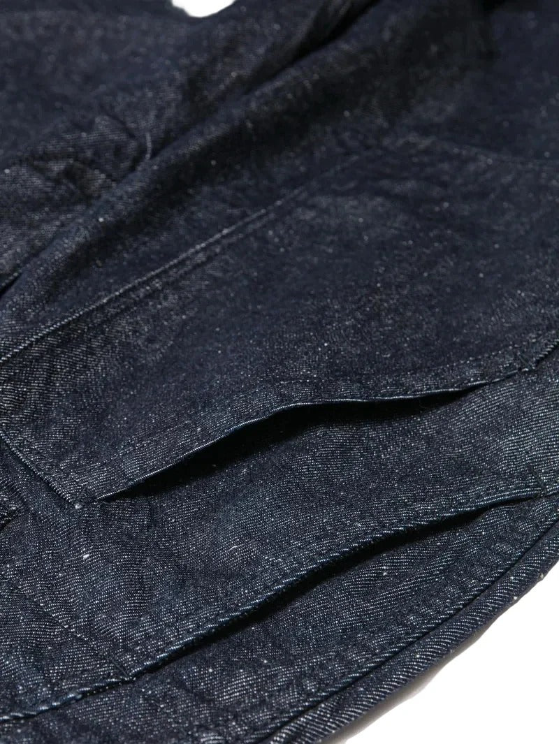 Pure Blue Japan LP-1191-D 10oz Dark Indigo Double Pocket Worker Pants