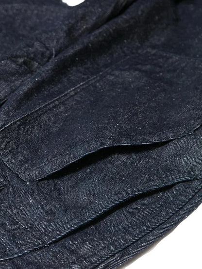 Pure Blue Japan LP-1191-D 10oz Dark Indigo Double Pocket Worker Pants