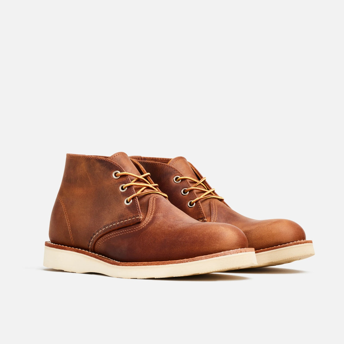 Red Wing Shoes 3137 Work Chukka In Copper Rough And Tough