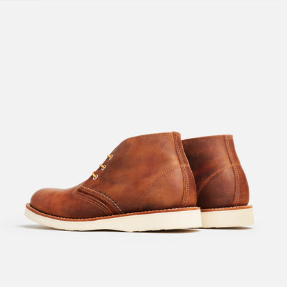 Red Wing Shoes 3137 Work Chukka In Copper Rough And Tough