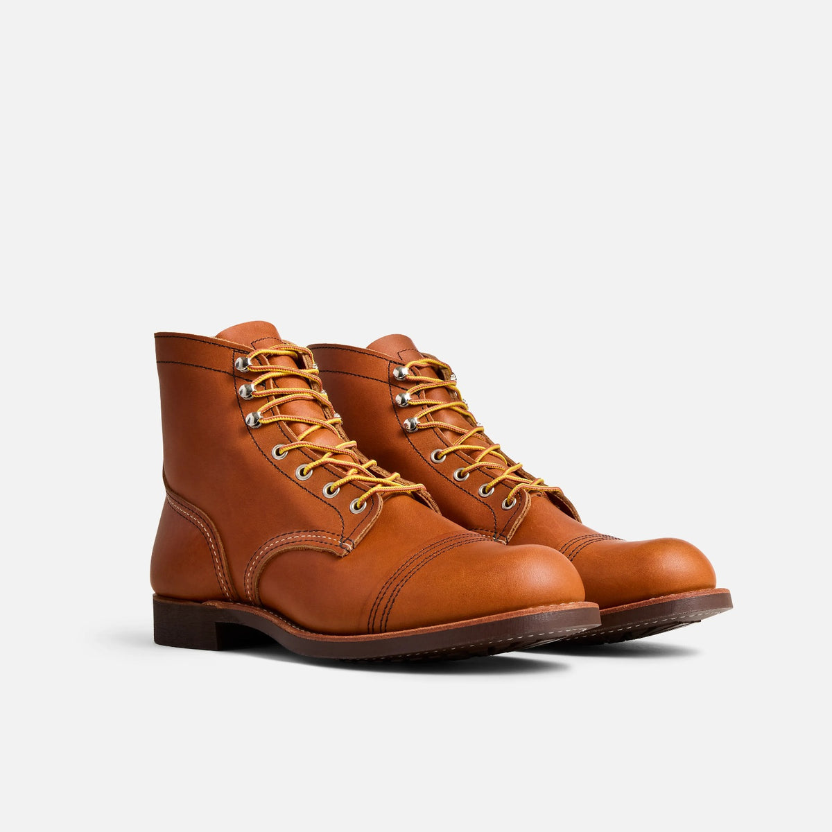 Red Wing Shoes 8000 Iron Ranger Men'S 6-Inch Boot In Oro Legacy Leather 9D