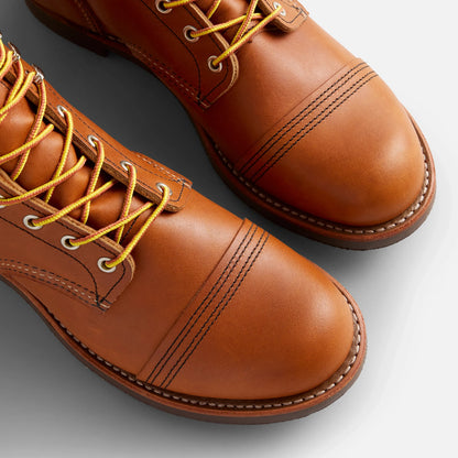 Red Wing Shoes 8000 Iron Ranger Men'S 6-Inch Boot In Oro Legacy Leather 9D
