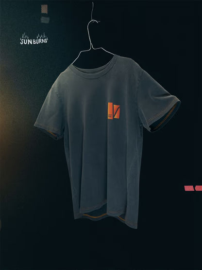 Roy Sunburns T-Shirt Antarcite