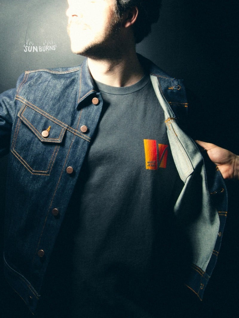 Roy Sunburns T-Shirt Antarcite