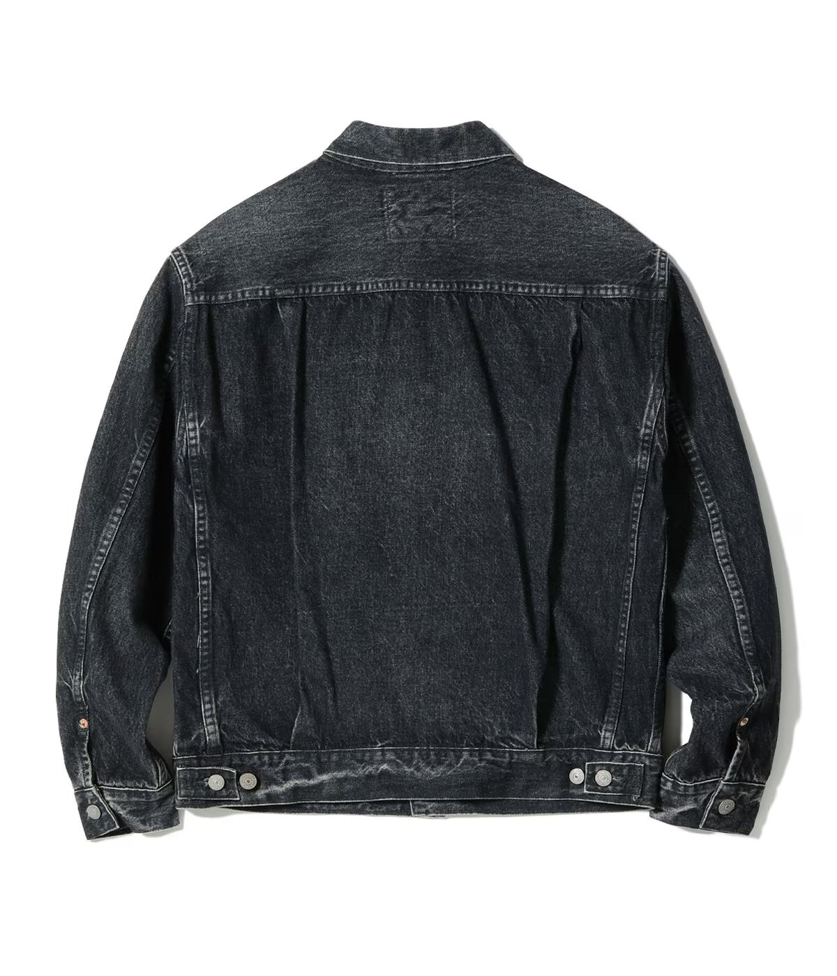 Sugar Cane SC15650H Type-2 Denim Jacket 1953 Model Black Hard Wash